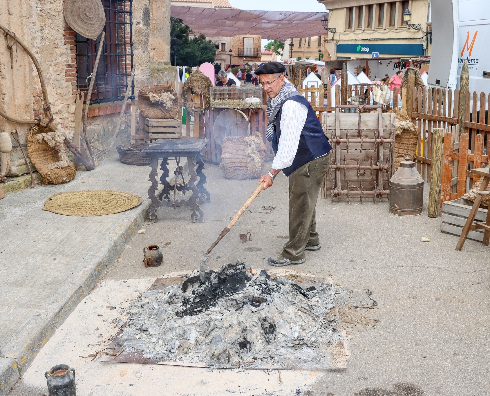 Lumbre en El Bonillo