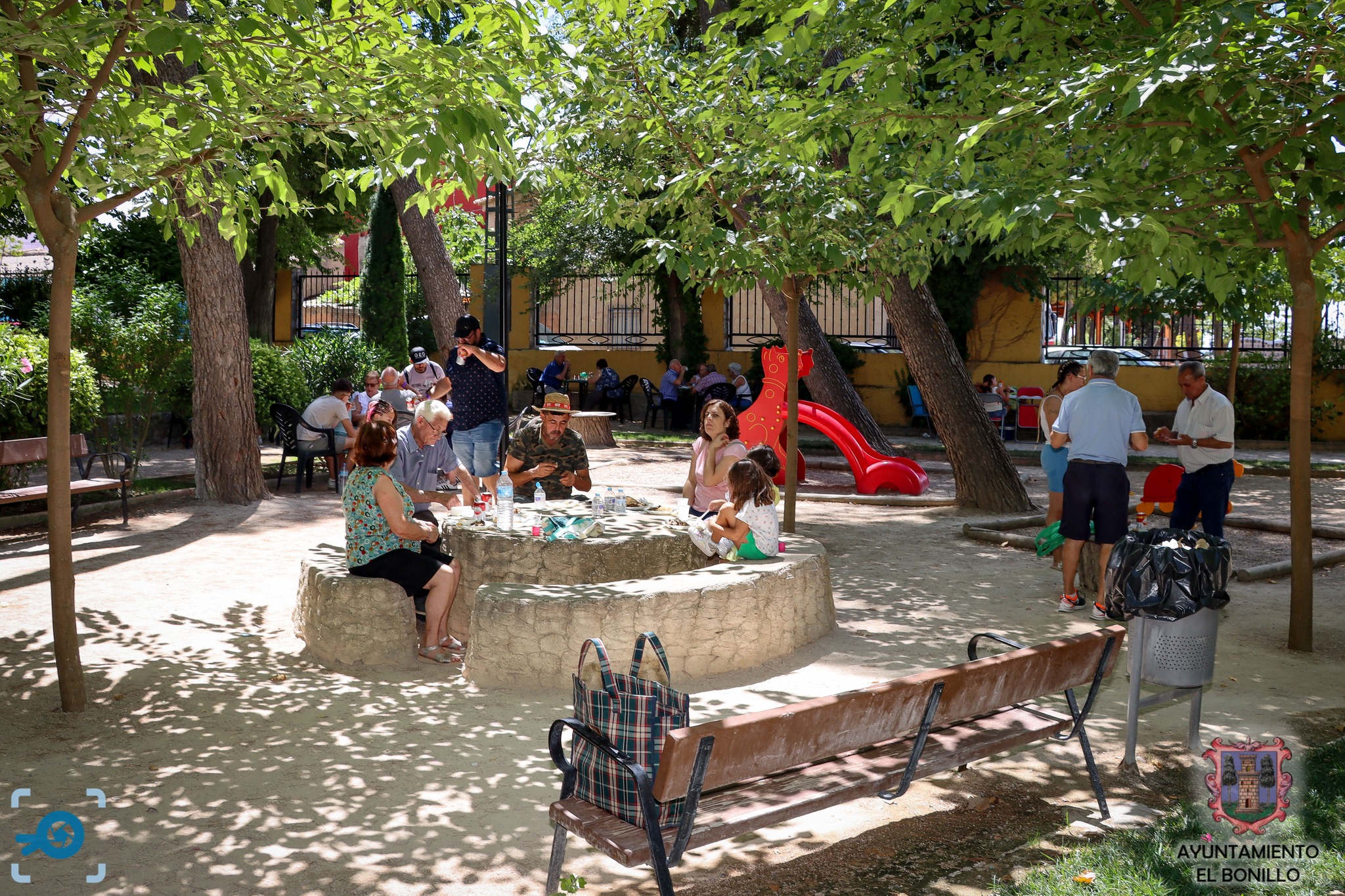 Paseos y plazas en El Bonillo